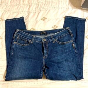 Silver Brand ankle jeans 32x25